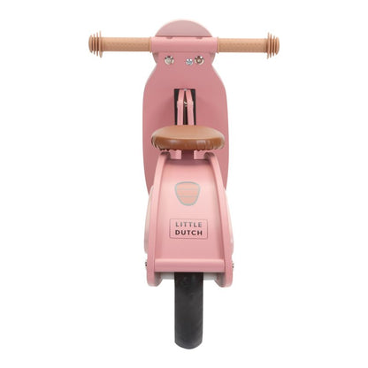 Little Dutch Wooden Balance Bike / Scooter - Pink