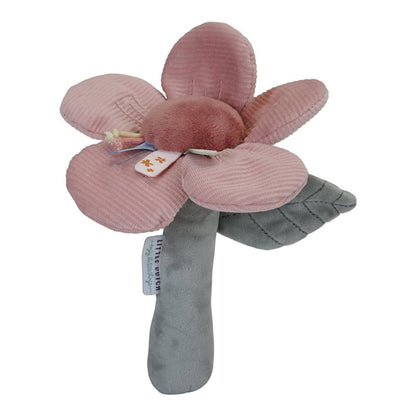 Little Dutch Rattle Toy Flower - Pink