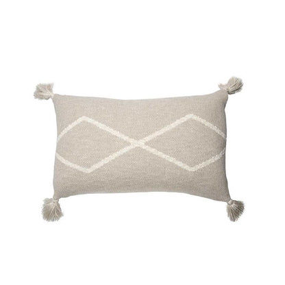 Lorena Canals Knitted Cushion Oasis -  Soft Linen