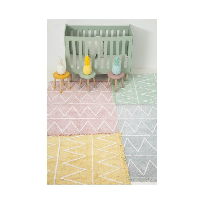 Lorena Canals Hippy Washable Rug in Mint - Scandibørn