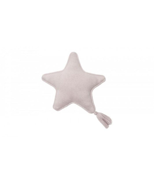 Lorena Canals Knitted Cushion Star Twinkle Pink - Scandibørn