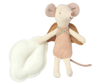 Maileg Angel Stories - Big Sister Mouse in Book - Scandibørn