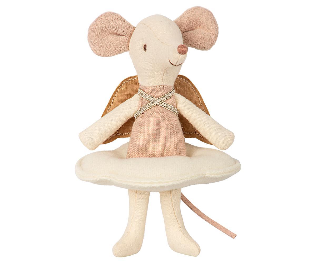 Maileg Angel Stories - Big Sister Mouse in Book - Scandibørn