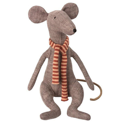Maileg Cool Rat in Box - Grey - Scandibørn