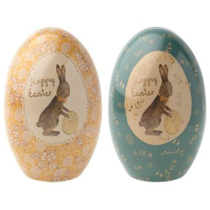 Maileg - Metal Decorative Easter Eggs (2 Pack) - Scandibørn