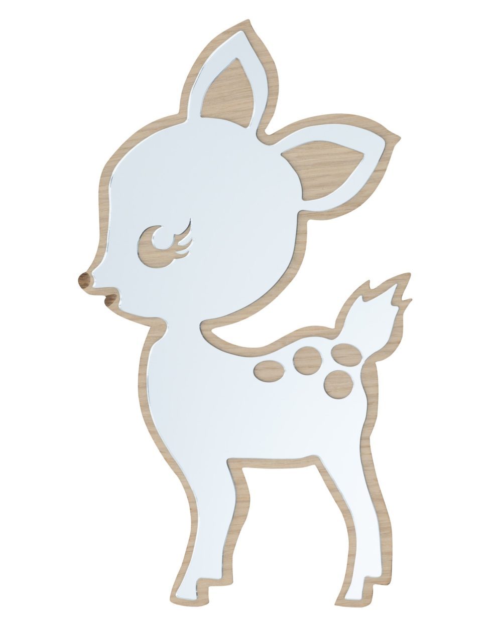 Maseliving Bambi Mirror - Oak - Scandibørn