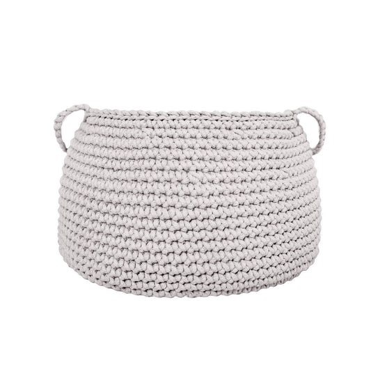 Zuri House Medium Cotton Basket - Oatmeal