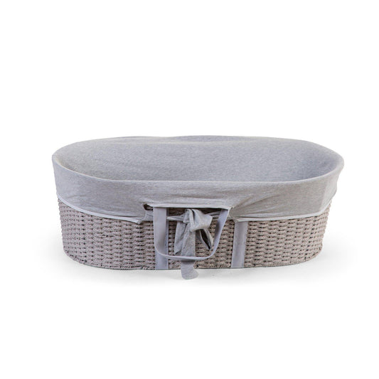 Childhome Moses Basket Cover - Jersey Grey