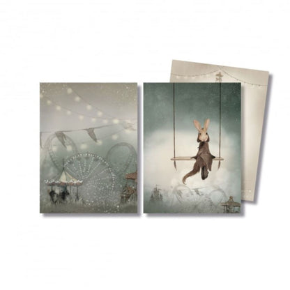 Mrs Mighetto - Tivoli and Swing Cards (2 pack) - Scandibørn