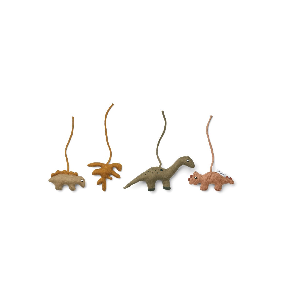Liewood Gio Playgym Accessories - Dino Golden Caramel/Multi Mix