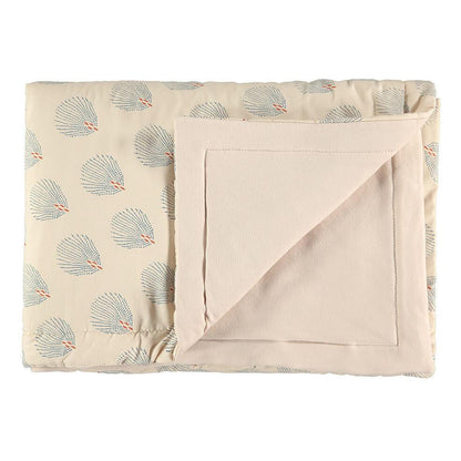 Nobodinoz Laponia Mini Blanket Gatsby Blue / Cream - Scandibørn