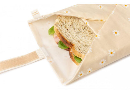 Nobodinoz Sunshine Eco Sandwich Wrap in Daisies - Scandibørn