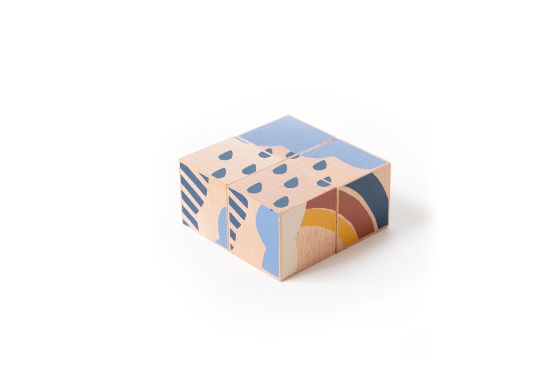 Nobodinoz Wooden Cubes - Weather - Scandibørn
