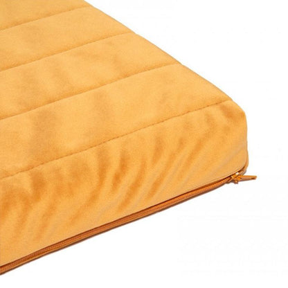 Nobodinoz Zanzibar Velvet Mattress in Farniente Yellow - Scandibørn