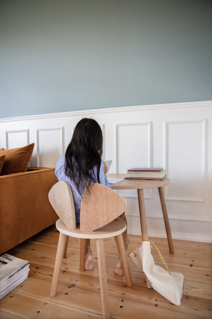 Nofred Mouse School Chair in oak (6-10 Years) - Scandibørn