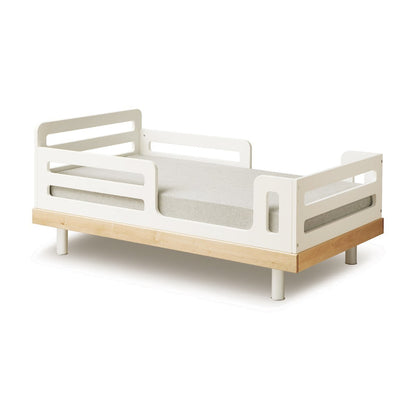 Oeuf NYC - Classic Cot Bed in White and Birch - Scandibørn