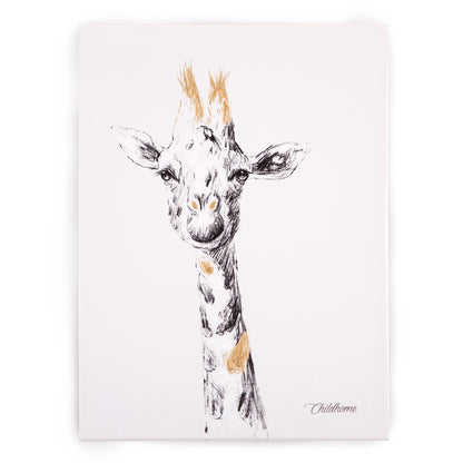 Childhome Oil Painting Giraffe Head
