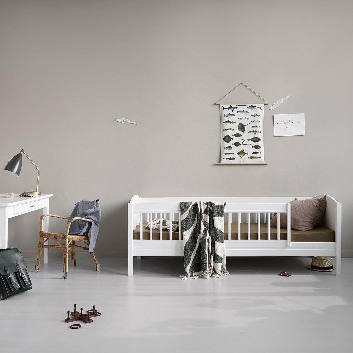 Oliver Furniture Lille Seaside Cot (5 in 1) - Scandibørn