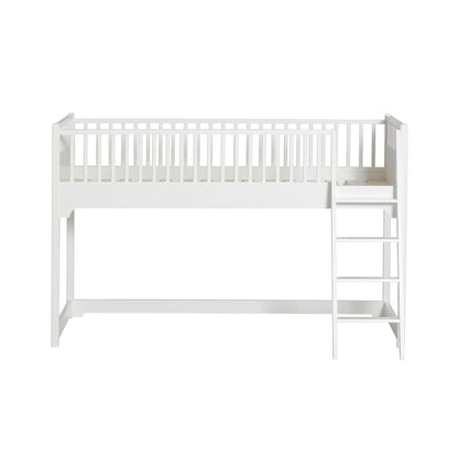 Oliver Furniture Seaside Low Loft Bed - White