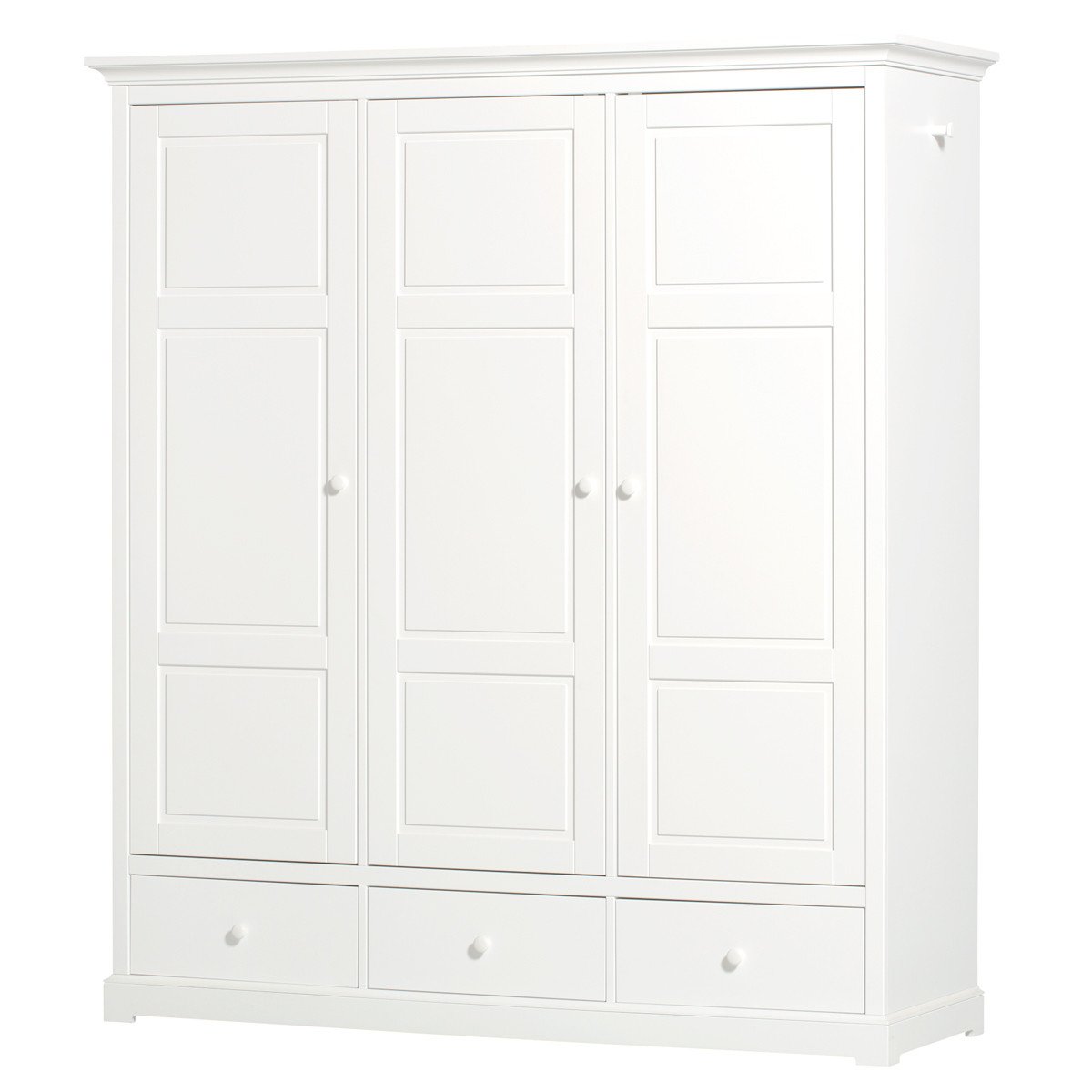 Oliver Furniture - Seaside Wardrobe 3 Door - Scandibørn