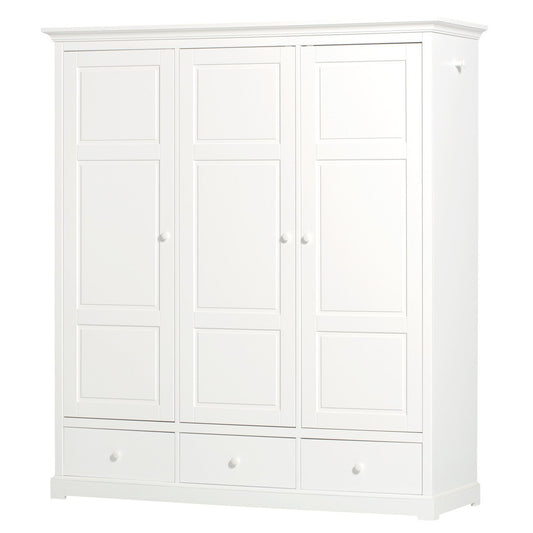 Oliver Furniture - Seaside Wardrobe 3 Door - Scandibørn