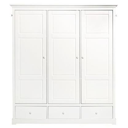 Oliver Furniture - Seaside Wardrobe 3 Door - Scandibørn