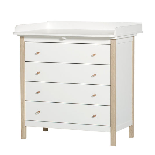 Oliver Furniture - Wood Nursery Dresser - Scandibørn