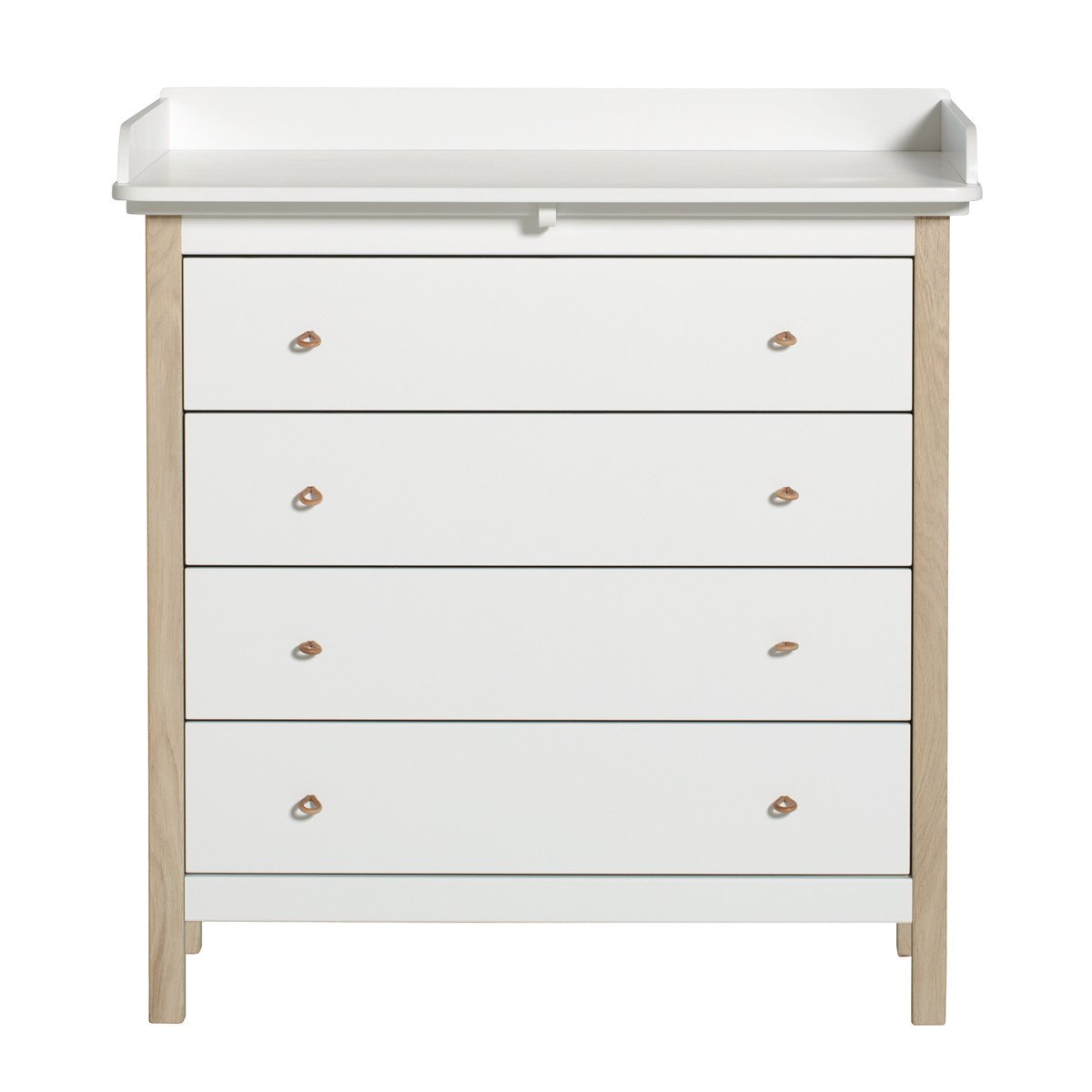 Oliver Furniture - Wood Nursery Dresser - Scandibørn