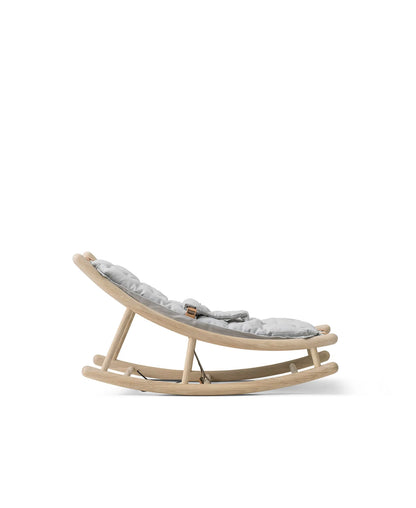 Oliver Furniture Wood Baby & Toddler Rocker - Oak/Grey