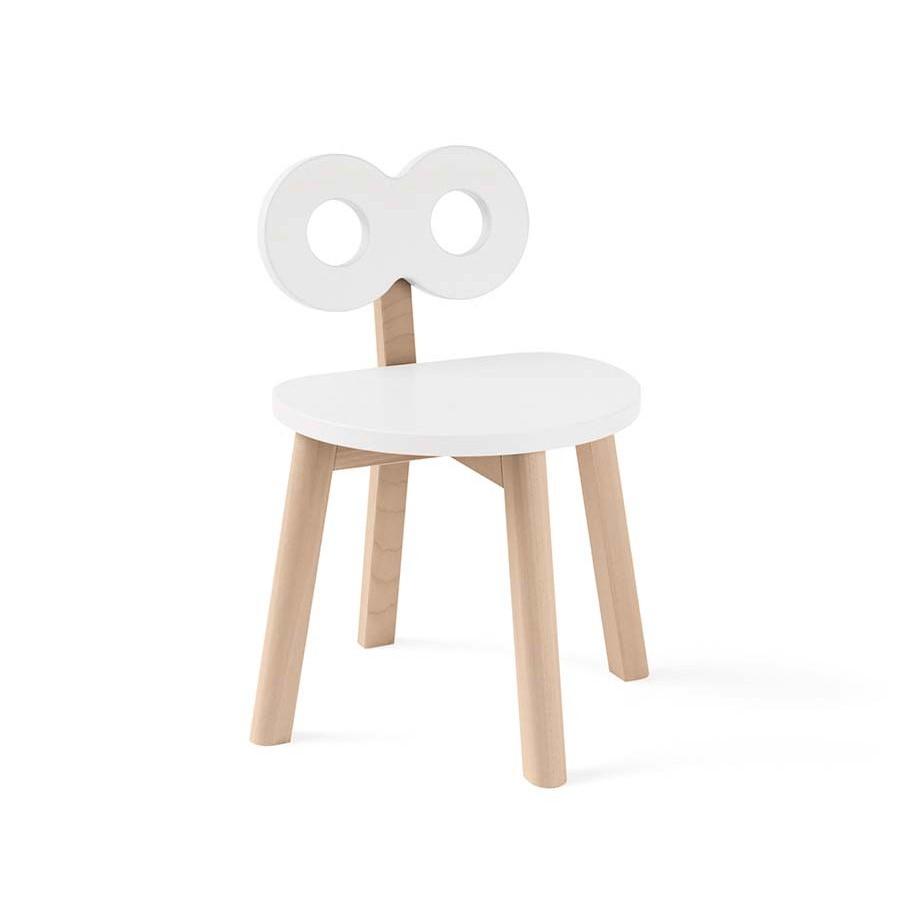 Ooh Noo Double-O Chair in White - Scandibørn