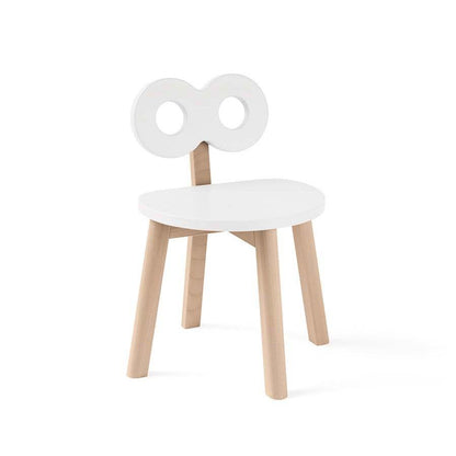 Ooh Noo Double-O Chair in White - Scandibørn