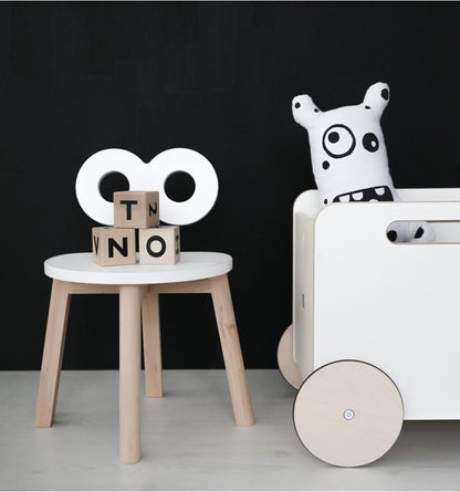 Ooh Noo Double-O Chair in White - Scandibørn