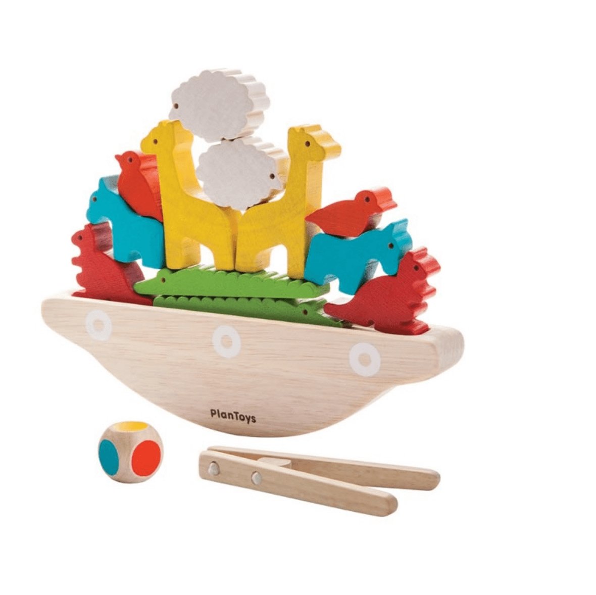 Plan Toys Balancing Boat Toy - Scandibørn