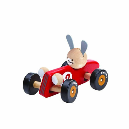 Plan Toys Bunny Racer Red - Scandibørn