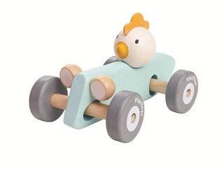 Plan Toys Chicken Racer Pastel - Scandibørn