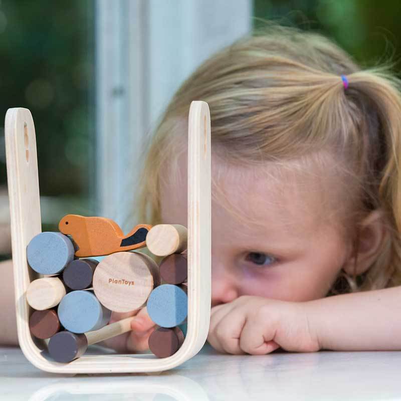 Plan Toys Timber Tumble Play Set - Scandibørn
