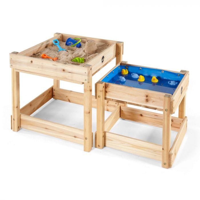 Plum Play Sandy Bay Wooden Sand & Water Table - Scandibørn