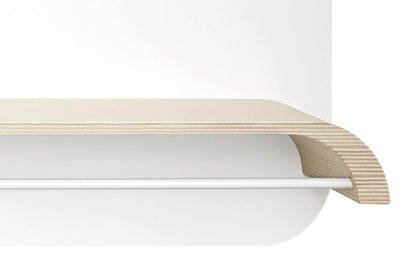Rafa Kids - L SHELF in Natural & White - Scandibørn