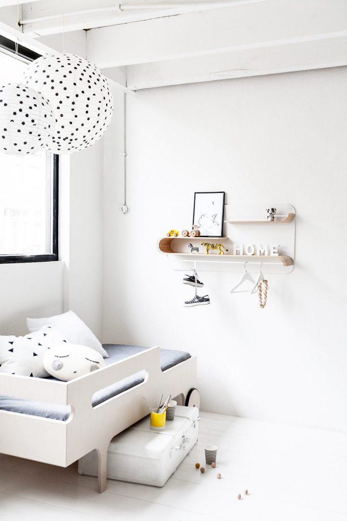 Rafa Kids - L SHELF in Natural & White - Scandibørn