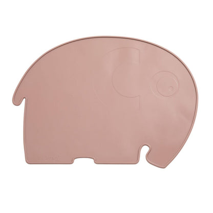 Sebra Fanto Elephant Placemat - Rustic Plum - Scandibørn