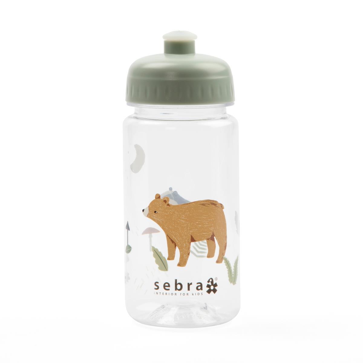 Sebra Water Bottle - Nightfall Idyllic Green - Scandibørn