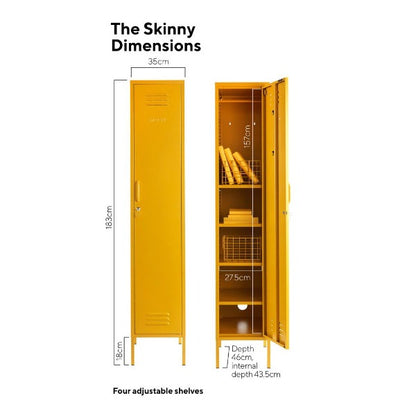 Mustard Made The Skinny Storage Locker - Mustard