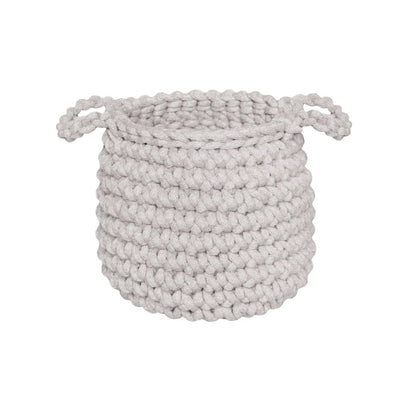 Zuri House Crochet Basket (Small) - Oatmeal