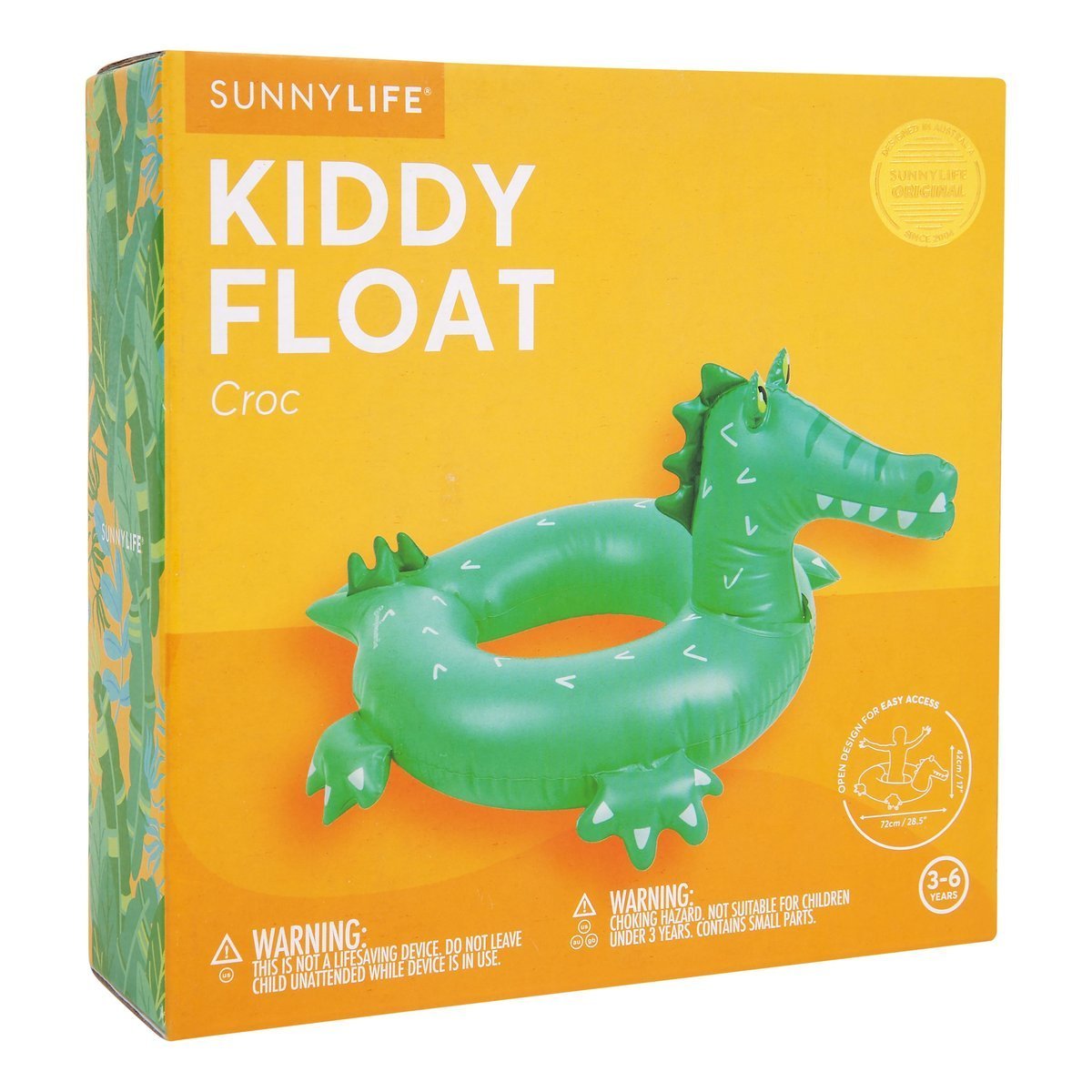 Sunny Life Kiddy Float - Croc - Scandibørn