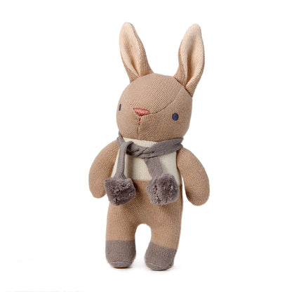 ThreadBear Design Baby Threads Taupe Bunny Gift Set