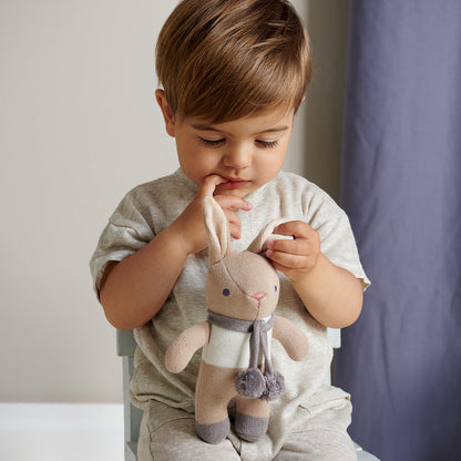 ThreadBear Design Baby Threads Taupe Bunny Gift Set