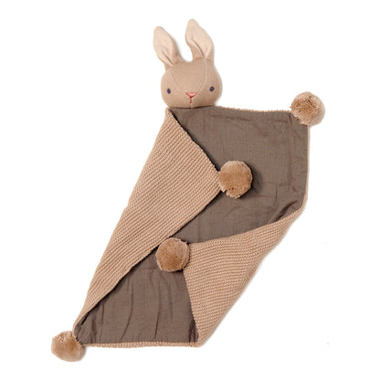 ThreadBear Design Baby Threads Taupe Bunny Gift Set