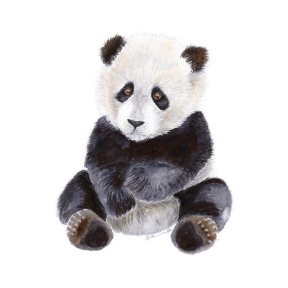 Tiny Toes Baby Panda Portrait - Scandibørn