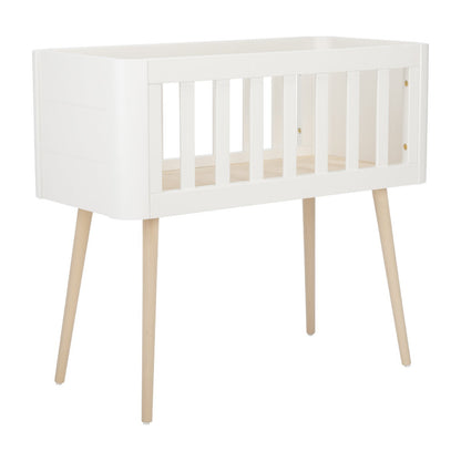 Troll Retro Crib - White/Natural - Scandibørn