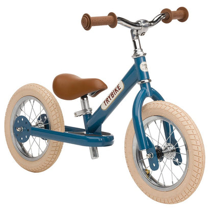 Trybike Steel 2 in 1 Balance Bike / Trike - Vintage Blue